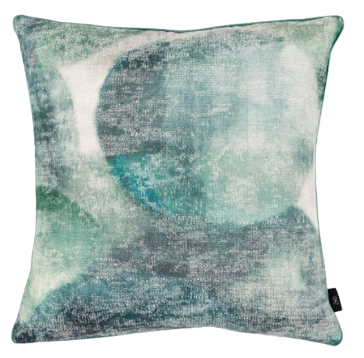 Lune Cushion - Peacock