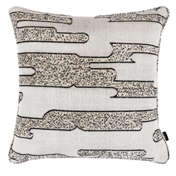 Salvador Cushion - Greyscale
