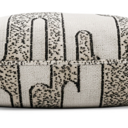 Salvador Cushion - Greyscale