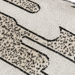Salvador Cushion - Greyscale