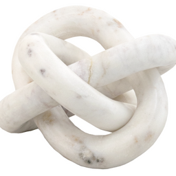 Aria White Marble Links