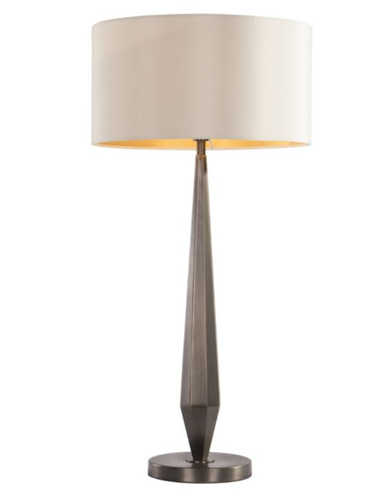Tenby Dark Brass Finish Table Lamp