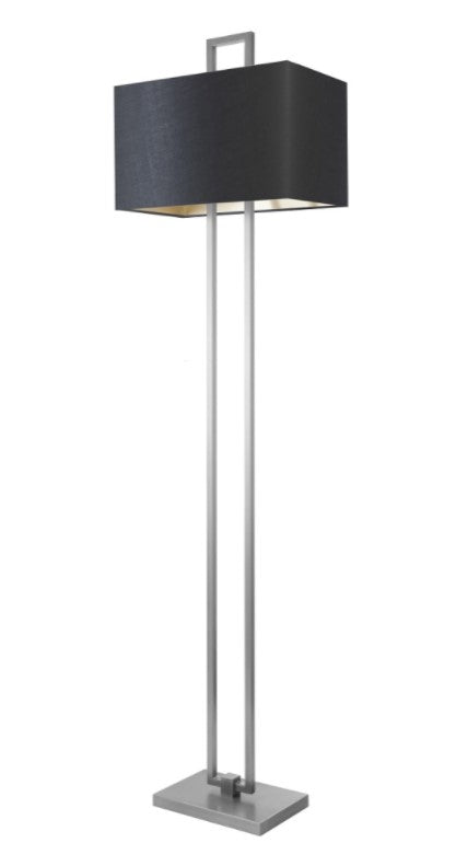 Magnum Nickel Finish Floor Lamp