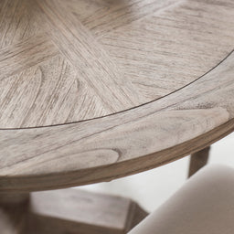 Mustique Round Extending Dining Table