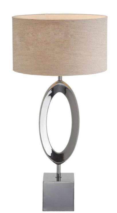 Cartref Smoked Nickel Lamp