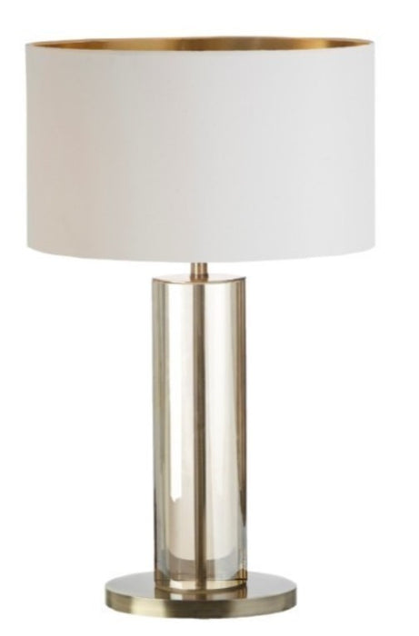 Cheshire Cognac Crystal Table Lamp