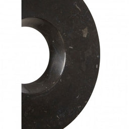 Black Disc Sculpture